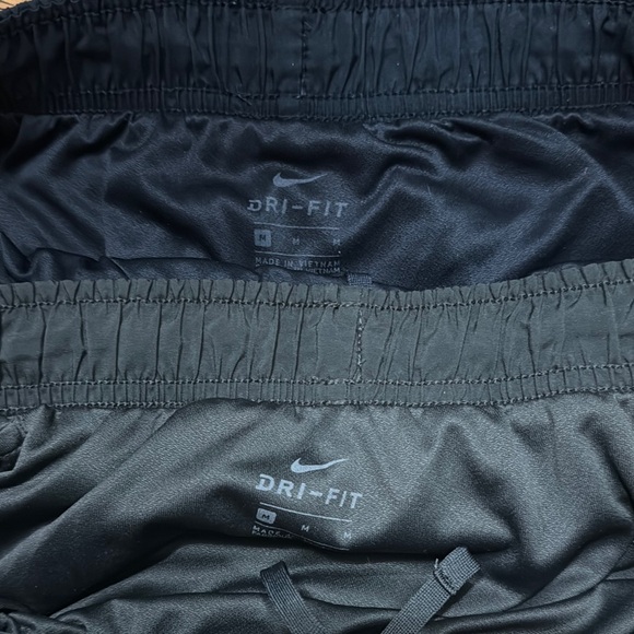 2 Nike Dri-FIT Athletic Shorts - Black and Gray - Picture 2 of 6